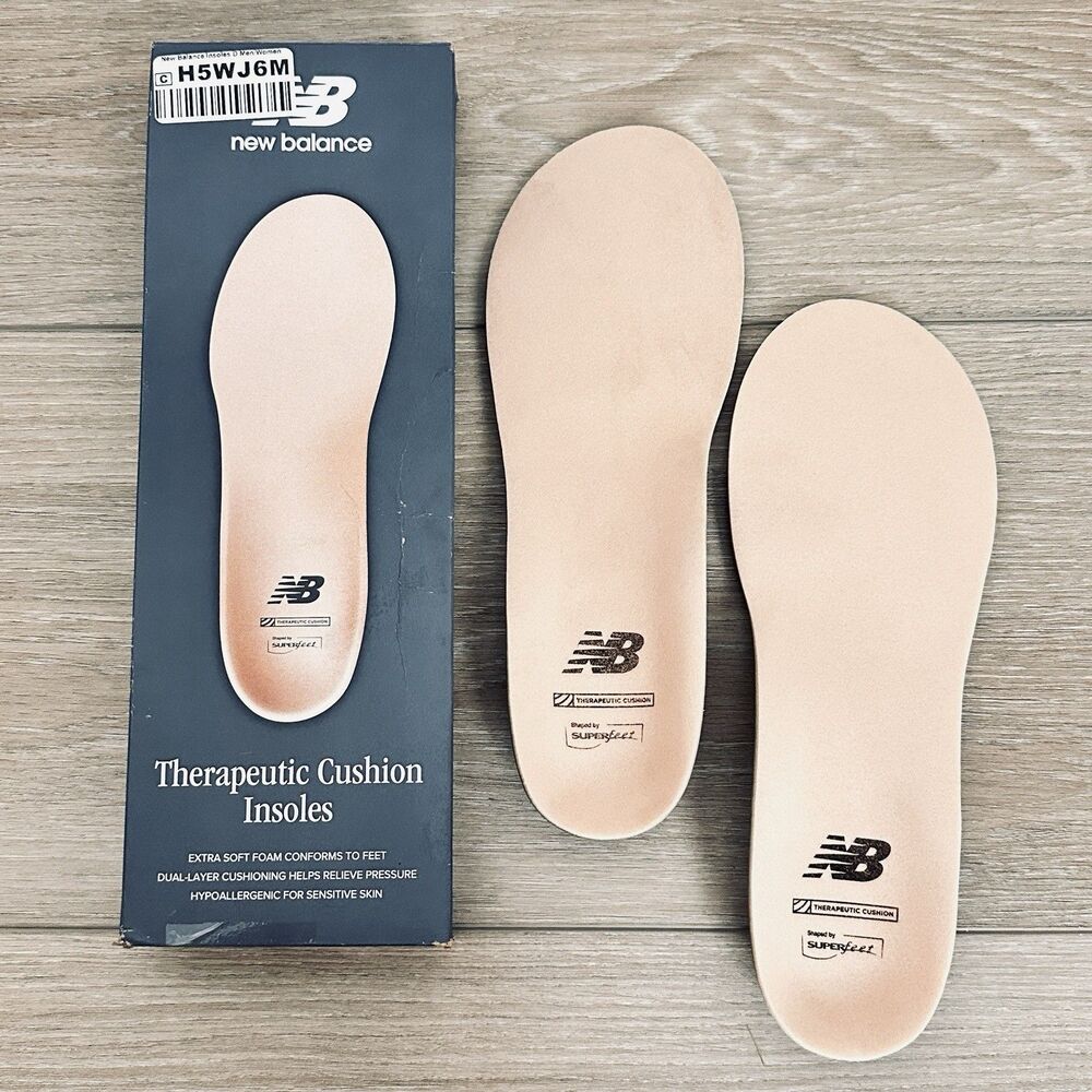 New Balance Therapeutic Cushion Foam Insoles FL638208 Size D M 7.5-9 W 8.5-10